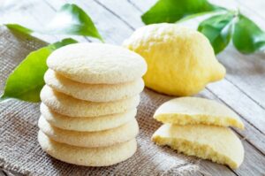 Biscuits sablés ig bas au citron